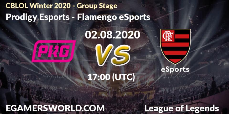 Prodigy Esports - Flamengo eSports: прогноз. 02.08.20, LoL, CBLOL Winter 2020 - Group Stage