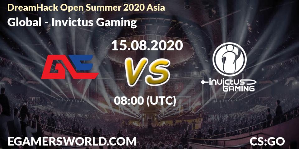 Global - Invictus Gaming: прогноз. 15.08.20, CS2 (CS:GO), DreamHack Open Summer 2020 Asia