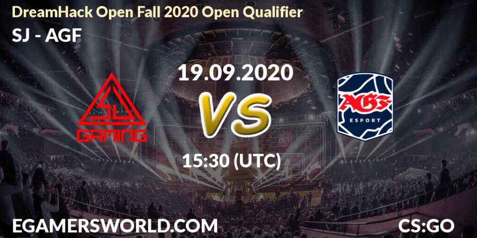 SJ - AGF: прогноз. 19.09.20, CS2 (CS:GO), DreamHack Open Fall 2020 Open Qualifier