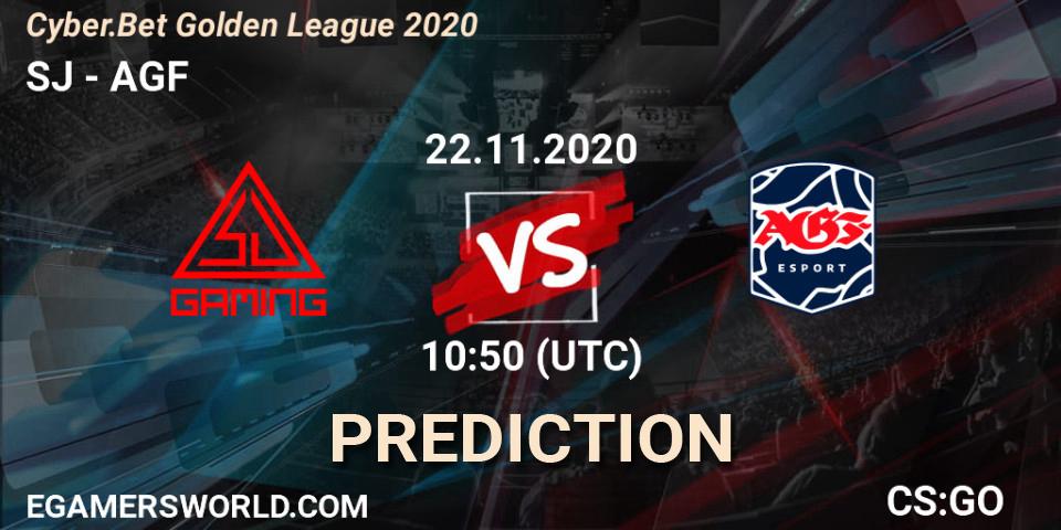 SJ - AGF: прогноз. 22.11.20, CS2 (CS:GO), Cyber.Bet Golden League 2020