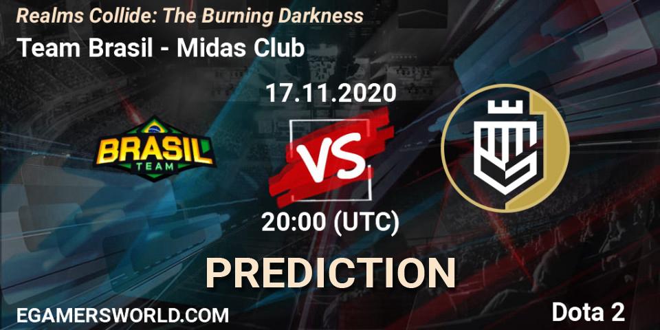 Team Brasil - Midas Club: прогноз. 17.11.20, Dota 2, Realms Collide: The Burning Darkness