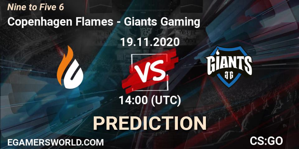 Copenhagen Flames - Giants Gaming: прогноз. 19.11.20, CS2 (CS:GO), Nine to Five 6