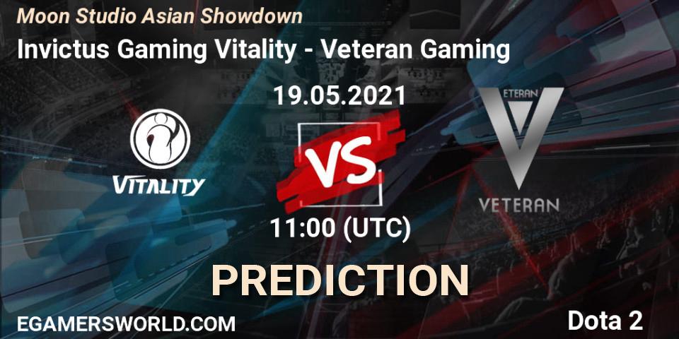 Invictus Gaming Vitality - Veteran Gaming: прогноз. 19.05.21, Dota 2, Moon Studio Asian Showdown