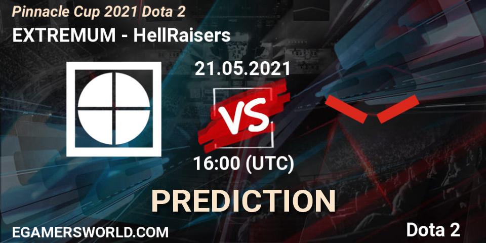 EXTREMUM - HellRaisers: прогноз. 21.05.21, Dota 2, Pinnacle Cup 2021 Dota 2