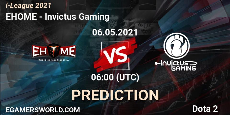 EHOME - Invictus Gaming: прогноз. 06.05.21, Dota 2, i-League 2021 Season 1