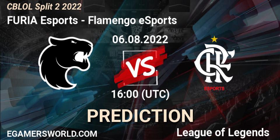 FURIA Esports - Flamengo eSports: прогноз. 06.08.22, LoL, CBLOL Split 2 2022