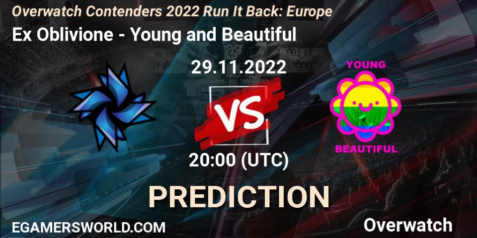 Ex Oblivione - Young and Beautiful: прогноз. 29.11.22, Overwatch, Overwatch Contenders 2022 Run It Back: Europe