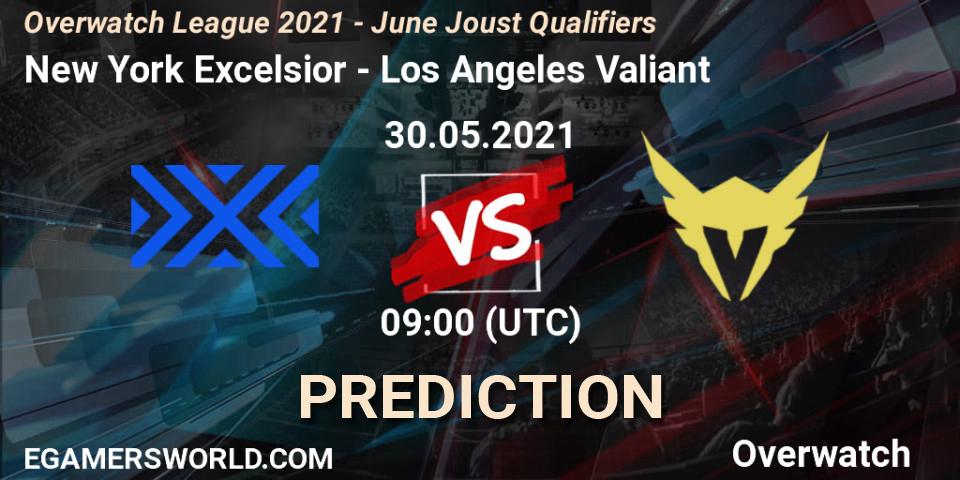 New York Excelsior - Los Angeles Valiant: прогноз. 30.05.21, Overwatch, Overwatch League 2021 - June Joust Qualifiers