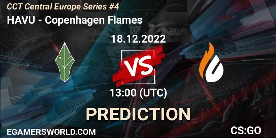 HAVU - Copenhagen Flames: прогноз. 18.12.22, CS2 (CS:GO), CCT Central Europe Series #4