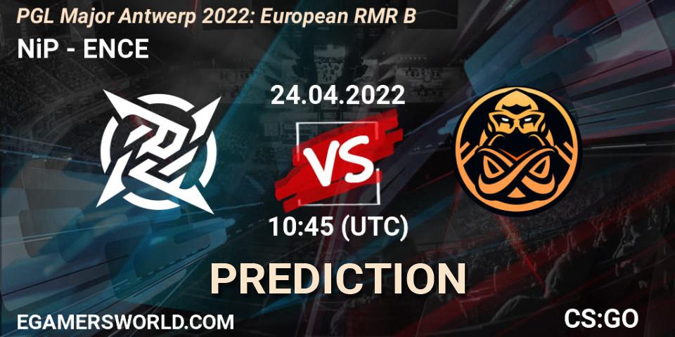 NiP - ENCE: прогноз. 24.04.22, CS2 (CS:GO), PGL Major Antwerp 2022: European RMR B
