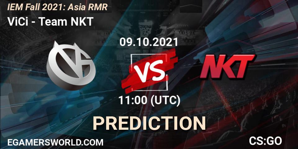 ViCi - Team NKT: прогноз. 09.10.21, CS2 (CS:GO), IEM Fall 2021: Asia RMR