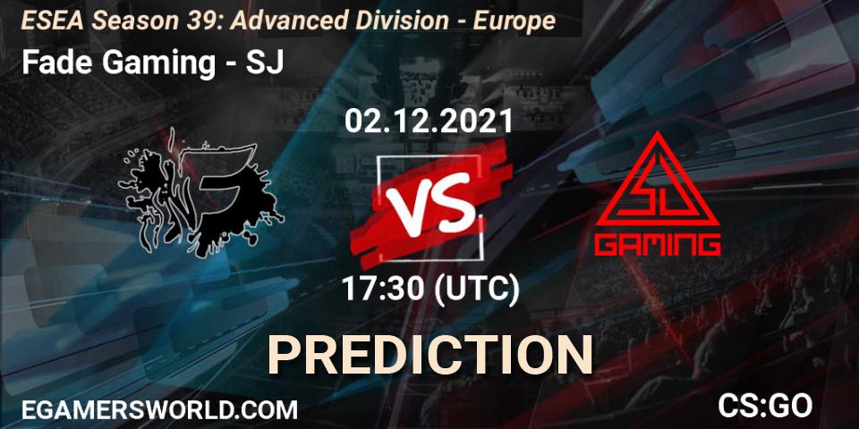 Fade Gaming - SJ: прогноз. 02.12.21, CS2 (CS:GO), ESEA Season 39: Advanced Division - Europe