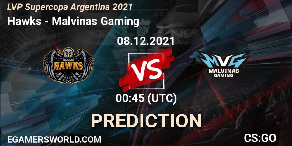 Hawks - Malvinas Gaming: прогноз. 08.12.21, CS2 (CS:GO), LVP Supercopa Argentina 2021
