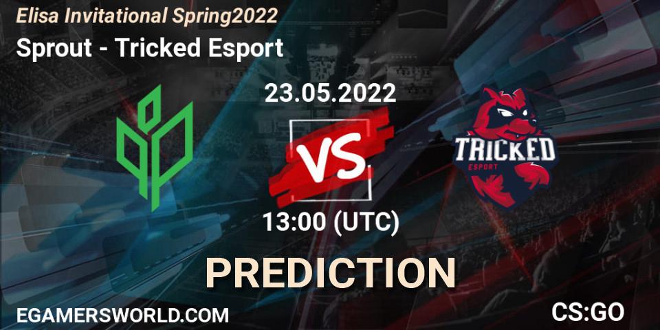 Sprout - Tricked Esport: прогноз. 23.05.22, CS2 (CS:GO), Elisa Invitational Spring 2022