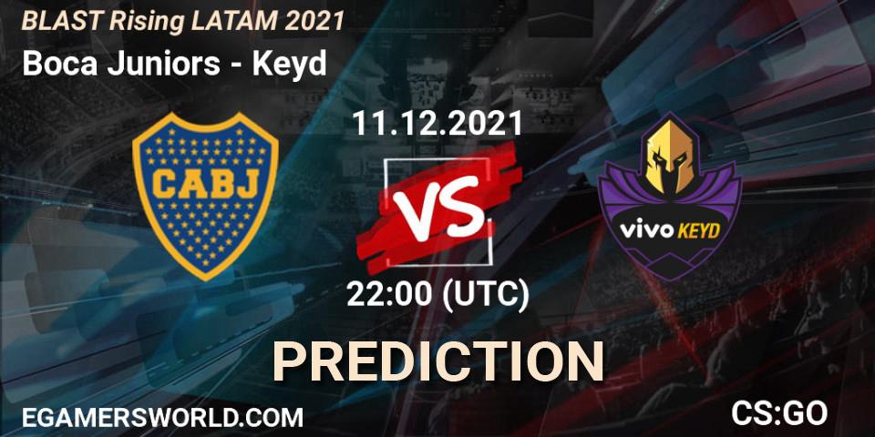 Boca Juniors - Keyd: прогноз. 11.12.21, CS2 (CS:GO), BLAST Rising LATAM 2021