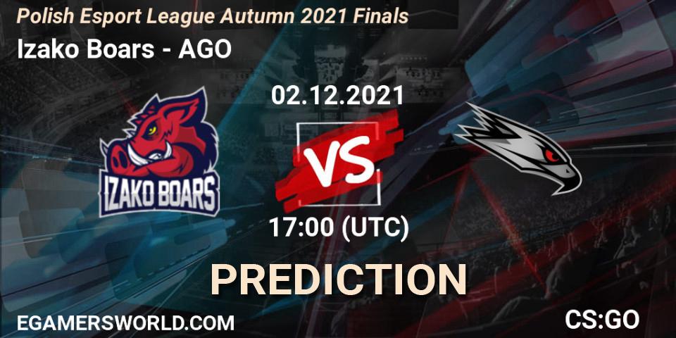 Izako Boars - AGO: прогноз. 02.12.21, CS2 (CS:GO), Polska Liga Esportowa Autumn 2021: Dywizja Mistrzowska