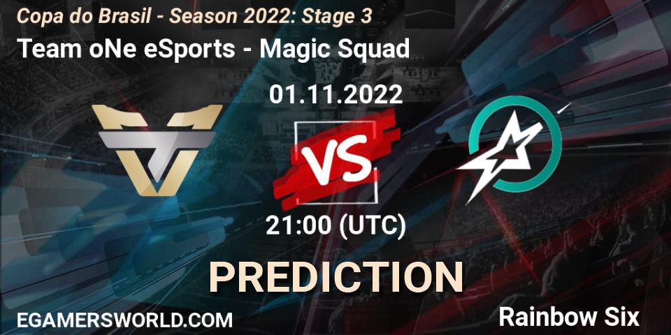 Team oNe eSports - Magic Squad: прогноз. 01.11.22, Rainbow Six, Copa do Brasil - Season 2022: Stage 3