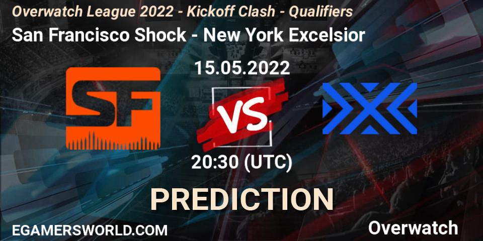 San Francisco Shock - New York Excelsior: прогноз. 15.05.22, Overwatch, Overwatch League 2022 - Kickoff Clash - Qualifiers