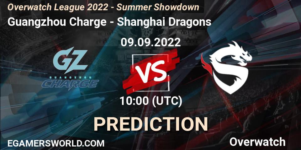 Guangzhou Charge - Shanghai Dragons: прогноз. 09.09.22, Overwatch, Overwatch League 2022 - Summer Showdown