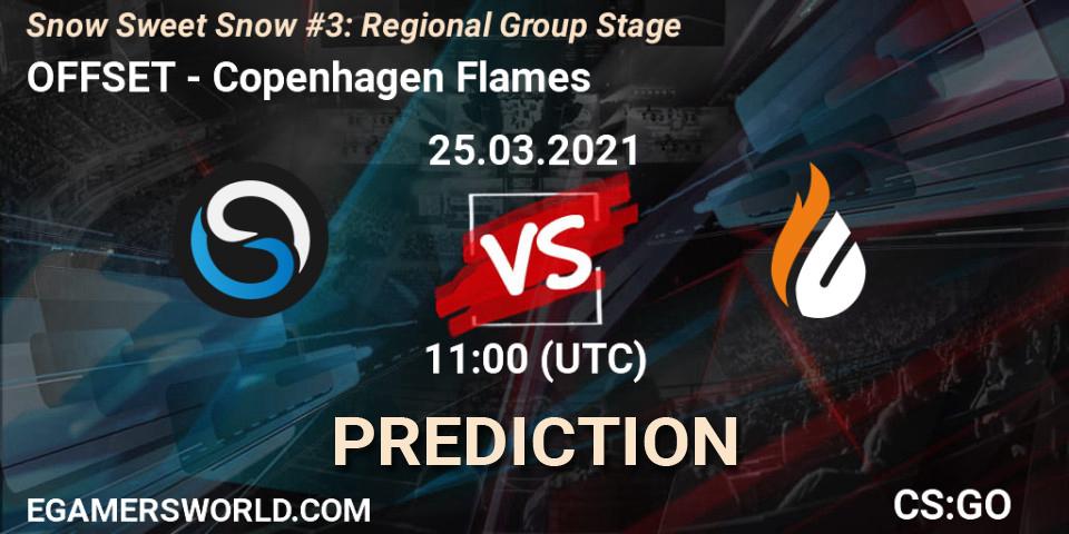 OFFSET - Copenhagen Flames: прогноз. 25.03.21, CS2 (CS:GO), Snow Sweet Snow #3: Regional Group Stage