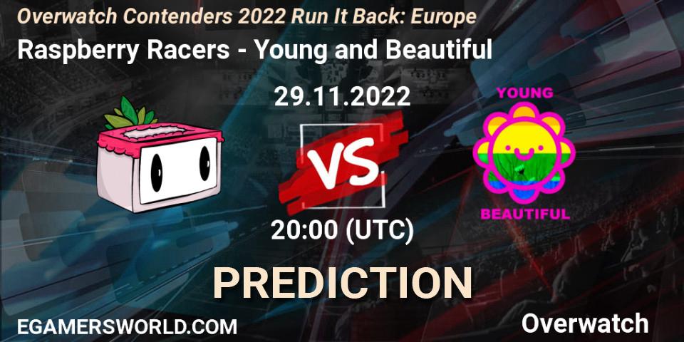 Raspberry Racers - Young and Beautiful: прогноз. 08.12.22, Overwatch, Overwatch Contenders 2022 Run It Back: Europe