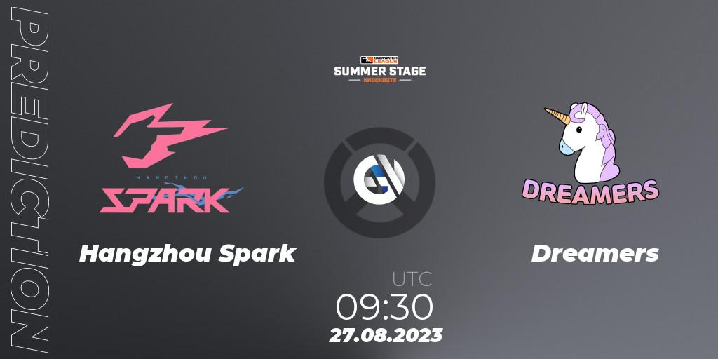 Hangzhou Spark - Dreamers: прогноз. 27.08.23, Overwatch, Overwatch League 2023 - Summer Stage Knockouts