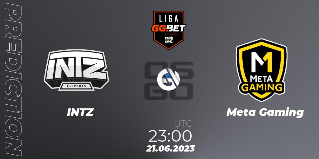 INTZ - Meta Gaming Brasil: прогноз. 21.06.23, CS2 (CS:GO), Dust2 Brasil Liga Season 1