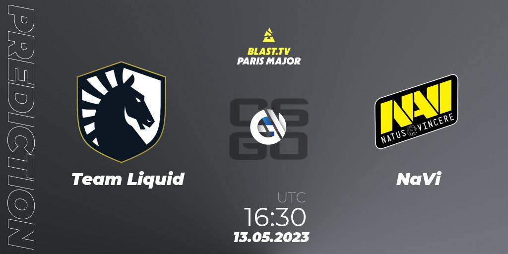 Team Liquid - NaVi: прогноз. 13.05.23, CS2 (CS:GO), BLAST Paris Major 2023