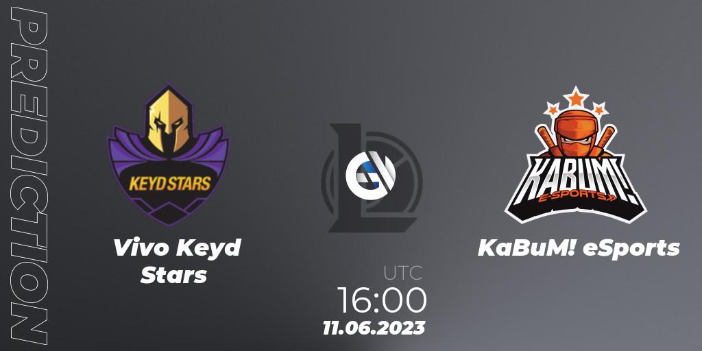 Vivo Keyd Stars - KaBuM! eSports: прогноз. 11.06.23, LoL, CBLOL Split 2 2023 Regular Season