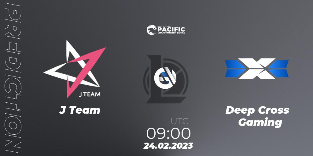 J Team - Deep Cross Gaming: прогноз. 24.02.23, LoL, PCS Spring 2023 - Group Stage