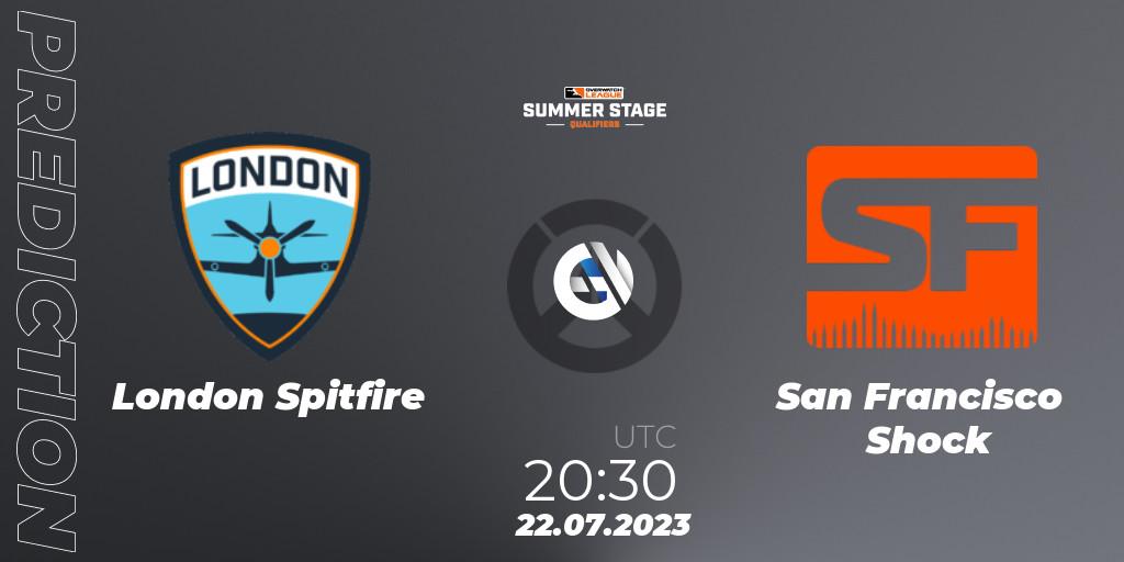 London Spitfire - San Francisco Shock: прогноз. 22.07.23, Overwatch, Overwatch League 2023 - Summer Stage Qualifiers