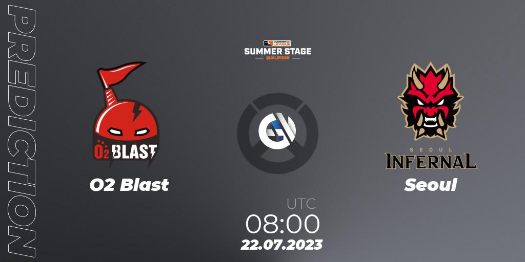 O2 Blast - Seoul: прогноз. 22.07.23, Overwatch, Overwatch League 2023 - Summer Stage Qualifiers