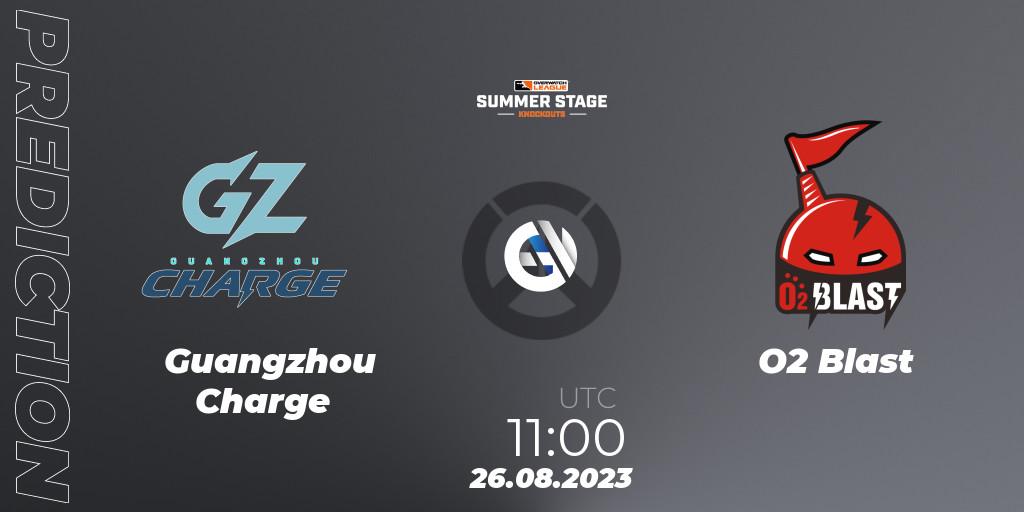 Guangzhou Charge - O2 Blast: прогноз. 26.08.23, Overwatch, Overwatch League 2023 - Summer Stage Knockouts