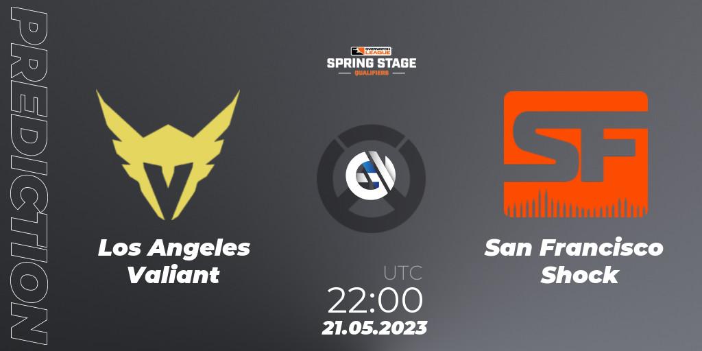Los Angeles Valiant - San Francisco Shock: прогноз. 21.05.23, Overwatch, OWL Stage Qualifiers Spring 2023 West