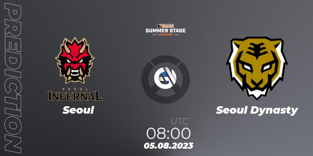 Seoul - Seoul Dynasty: прогноз. 05.08.23, Overwatch, Overwatch League 2023 - Summer Stage Qualifiers