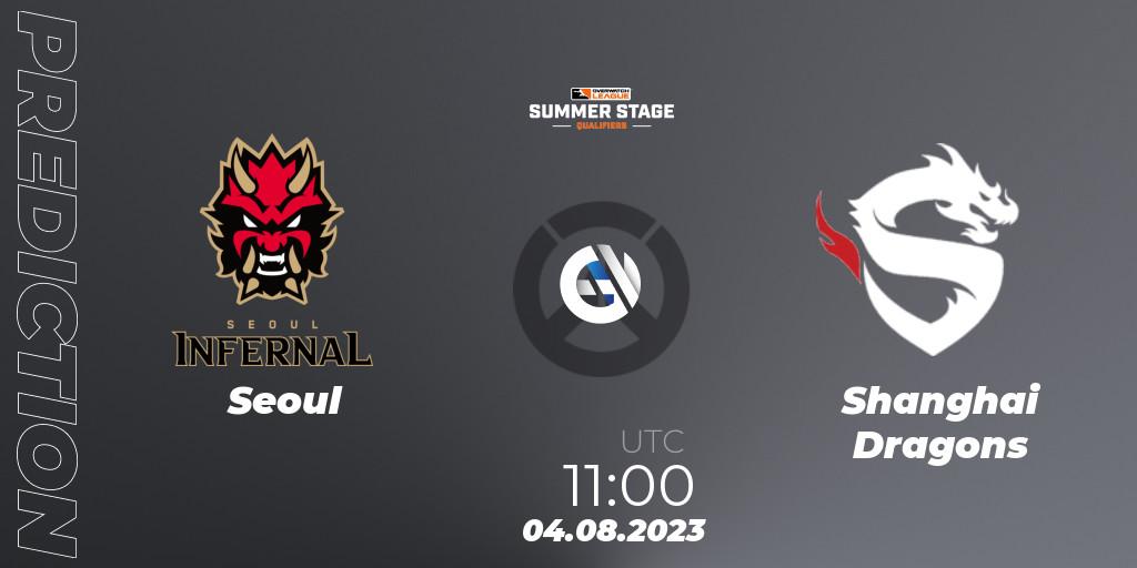 Seoul - Shanghai Dragons: прогноз. 04.08.23, Overwatch, Overwatch League 2023 - Summer Stage Qualifiers