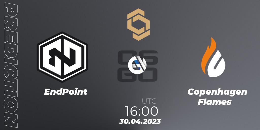 EndPoint - Copenhagen Flames: прогноз. 30.04.23, CS2 (CS:GO), CCT South Europe Series #4