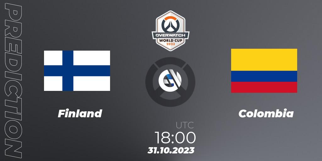 Finland - Colombia: прогноз. 31.10.23, Overwatch, Overwatch World Cup 2023