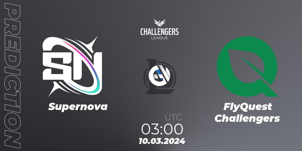 Supernova - FlyQuest Challengers: прогноз. 10.03.24, LoL, NACL 2024 Spring - Group Stage