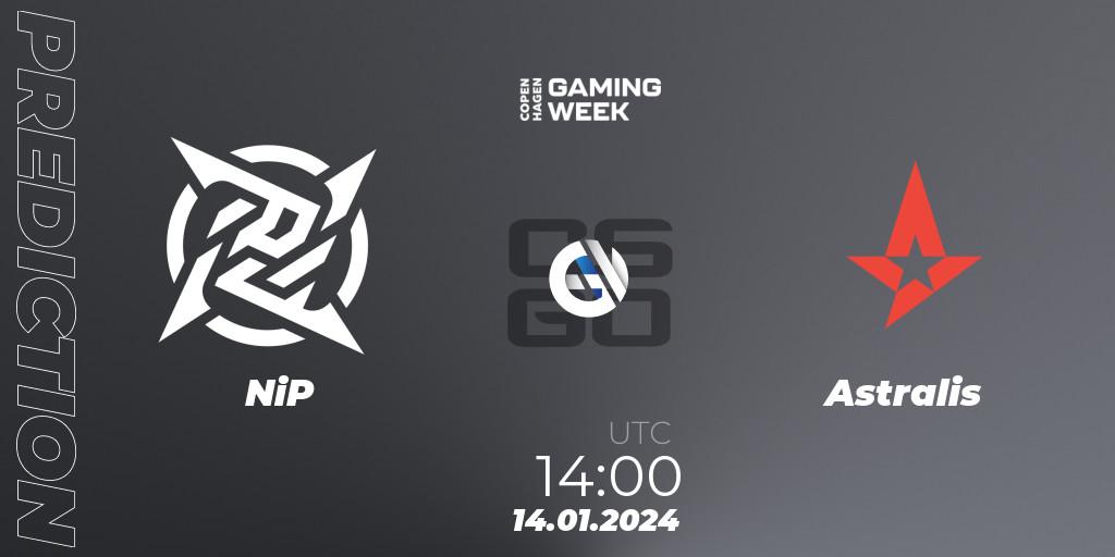 NiP - Astralis: прогноз. 14.01.24, CS2 (CS:GO), Copenhagen Gaming Week 2024
