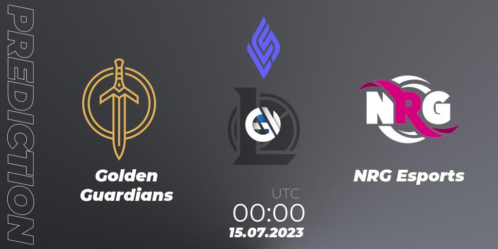 Golden Guardians - NRG Esports: прогноз. 14.07.23, LoL, LCS Summer 2023 - Group Stage