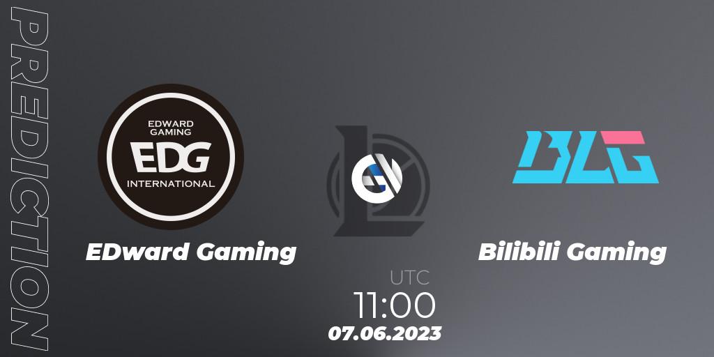 EDward Gaming - Bilibili Gaming: прогноз. 07.06.23, LoL, LPL Summer 2023 Regular Season