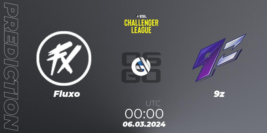 Fluxo - 9z: прогноз. 06.03.24, CS2 (CS:GO), ESL Challenger League Season 47: South America