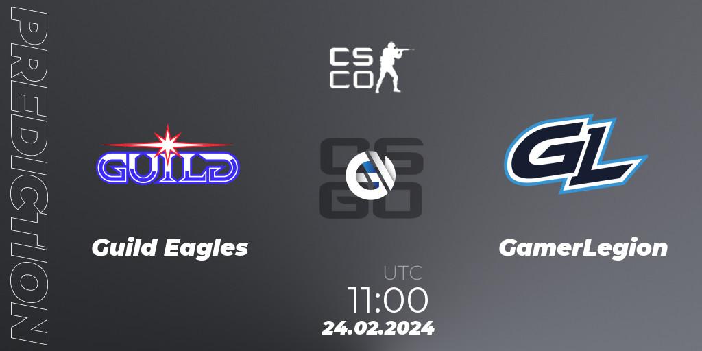 Guild Eagles - GamerLegion: прогноз. 24.02.24, CS2 (CS:GO), PGL CS2 Major Copenhagen 2024 Opening Stage Last Chance Qualifier