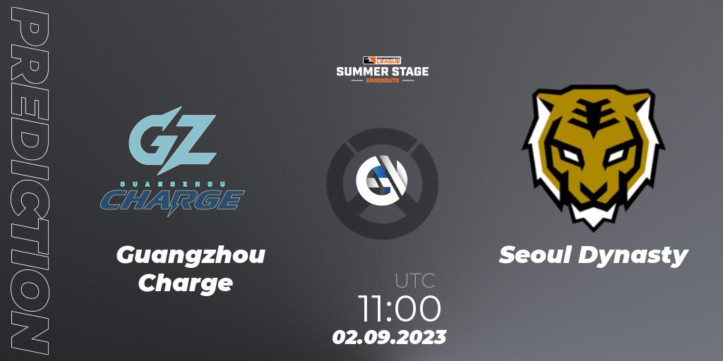 Guangzhou Charge - Seoul Dynasty: прогноз. 02.09.23, Overwatch, Overwatch League 2023 - Summer Stage Knockouts