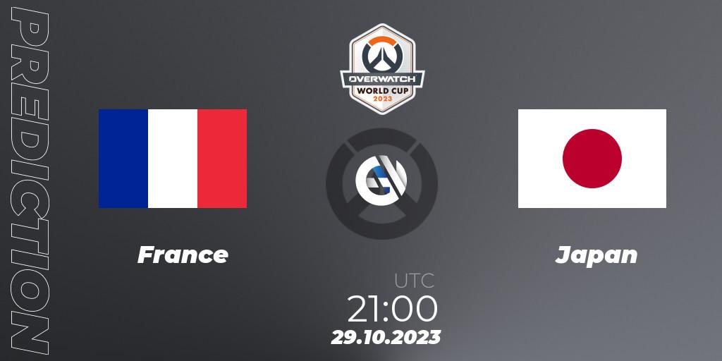 France - Japan: прогноз. 29.10.23, Overwatch, Overwatch World Cup 2023