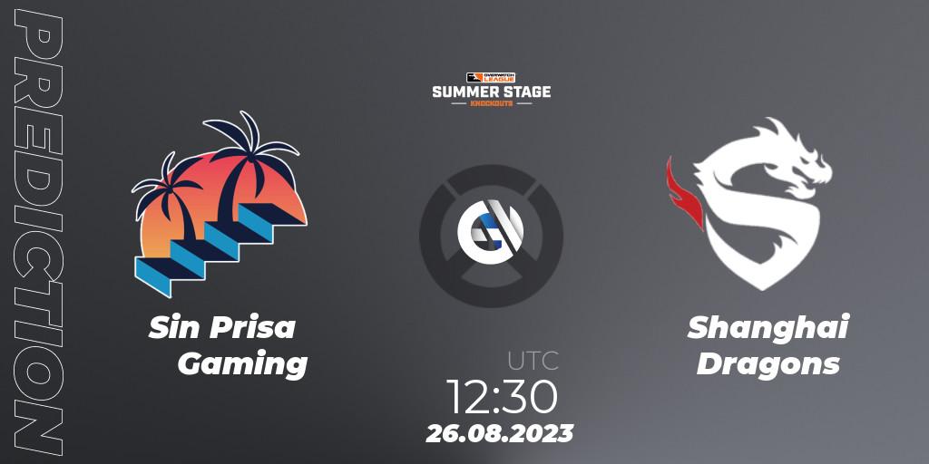 Sin Prisa Gaming - Shanghai Dragons: прогноз. 26.08.23, Overwatch, Overwatch League 2023 - Summer Stage Knockouts