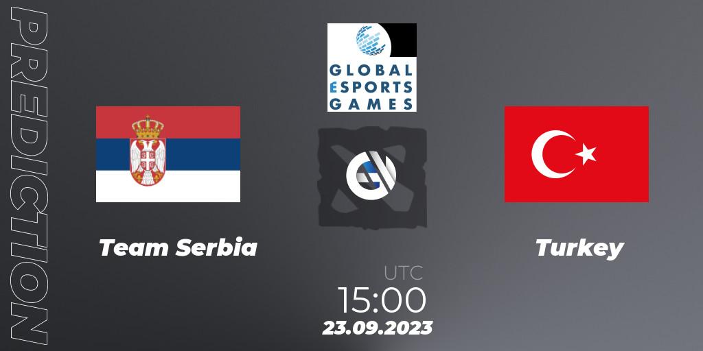 Team Serbia - Turkey: прогноз. 23.09.23, Dota 2, Global Esports Games 2023: Europe Qualifier