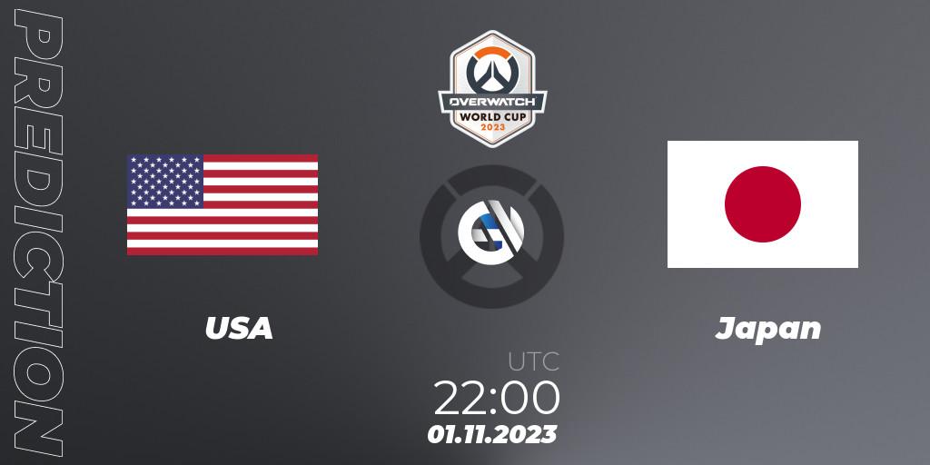 USA - Japan: прогноз. 01.11.23, Overwatch, Overwatch World Cup 2023