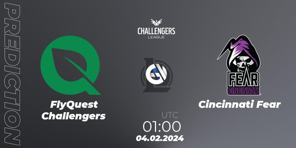 FlyQuest Challengers - Cincinnati Fear: прогноз. 04.02.24, LoL, NACL 2024 Spring - Group Stage